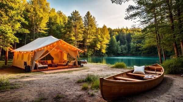 Découvrez le glam camping : une expérience haut de gamme en pleine nature