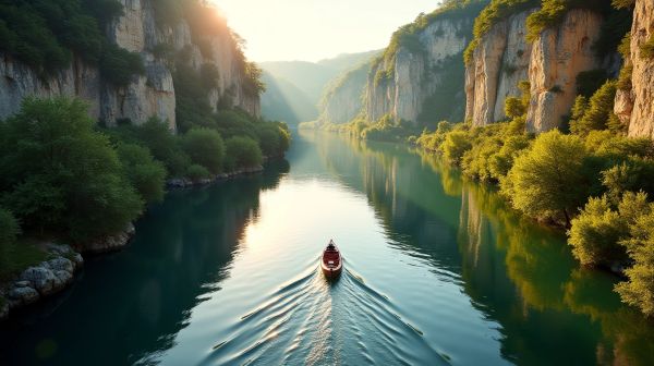 Vivre une expérience unique en canoë dans les Gorges de l'Ardèche
